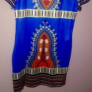 Very unique and colorful dress womens size 3xl